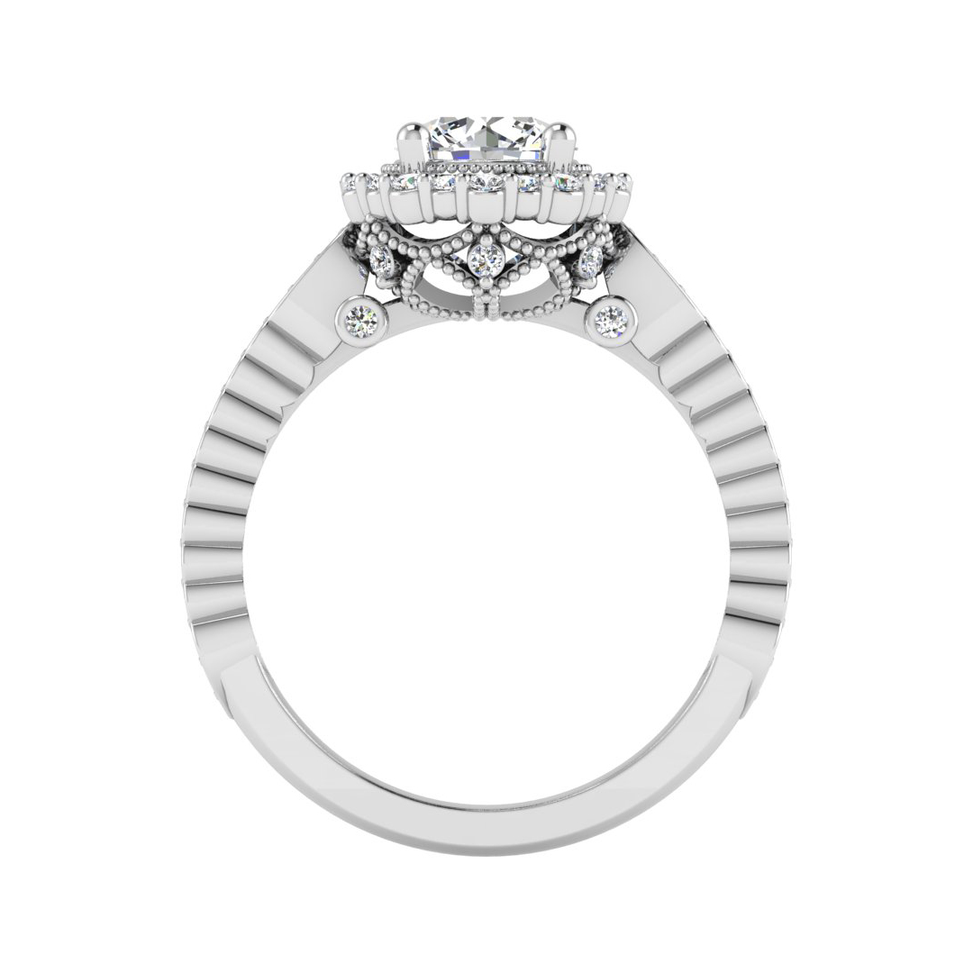 Nina Halo Engagement Ring